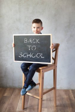 Okullu çocuk. Okula dönüş