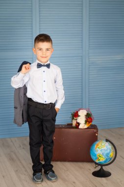 Okullu çocuk. Okula dönüş