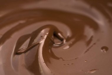 koyu çikolata arka plan, makro görünümü