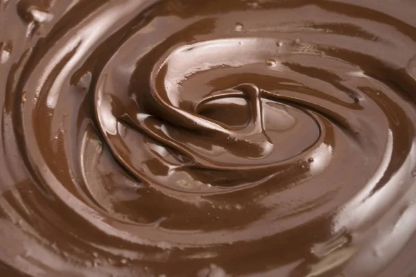 Fundo de chocolate escuro, vista macro — Fotografia de Stock
