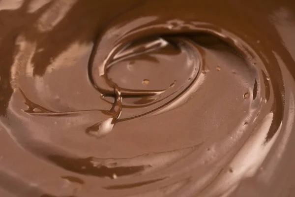 Fond chocolat noir, vue macro — Photo