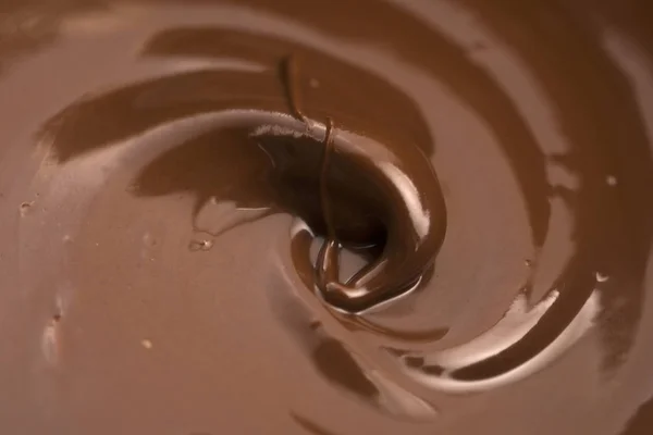 Fond chocolat noir, vue macro — Photo