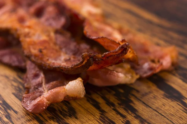 Cooked Bacon Strips — Stock Photo, Image