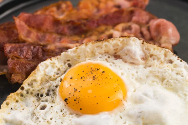 Fried Egg And Bacon Rashers