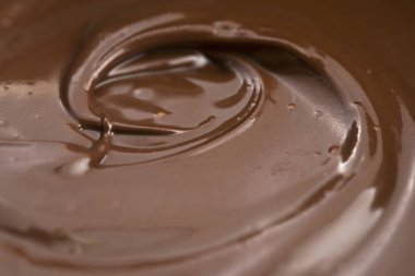 koyu çikolata arka plan. makro görünümü