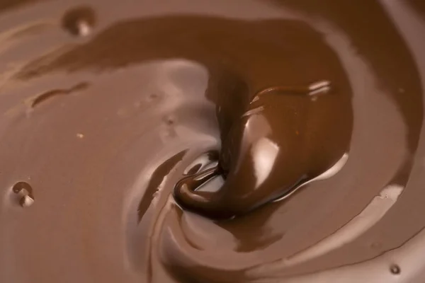 Fond chocolat noir, vue macro — Photo