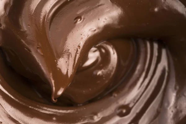 Sötét csokoládé háttér. makró megtekintése — Stock Fotó
