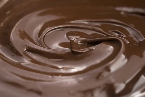 Dark chocolate background. macro view — Stock Photo, Image