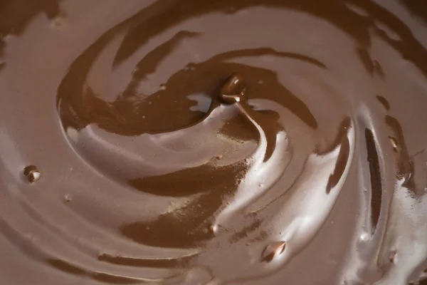 Dark chocolate background. macro view — Stock Photo, Image