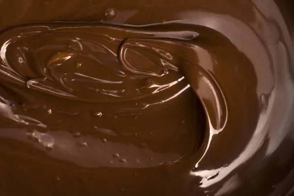 Dark chocolate background. macro view — Stock Photo, Image