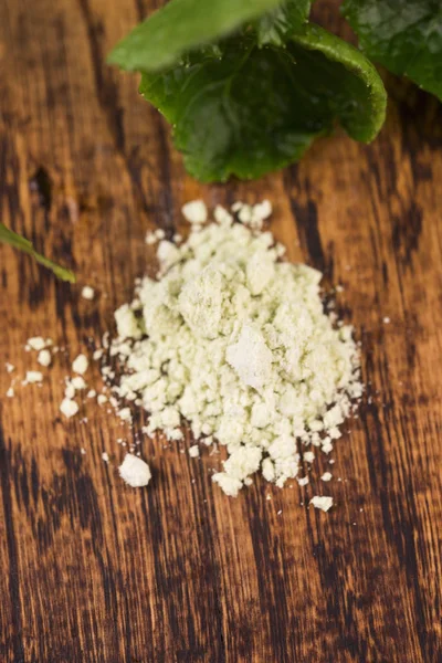 Kuru toz Japon horseradish (wasabi) — Stok fotoğraf