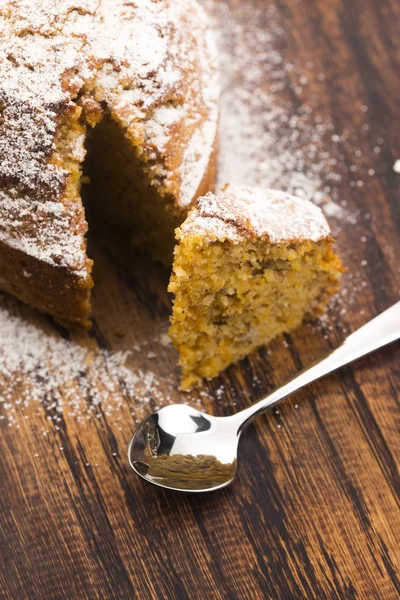 Carrot Cake Delicious Food — Stock Photo, Image