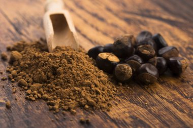 Guarana tohum ve toz