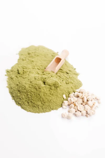 Moringa Polvere Foglie Semi — Foto Stock