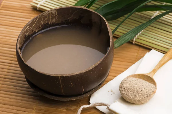 Kava Drink Made Roots Kava Plant Mixed Water — Stock Photo, Image