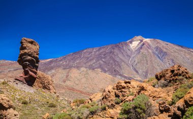 Pico del Teide mountain with Roque Cinchado