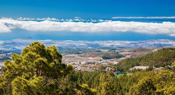 Pandangan udara dari garis pantai selatan Tenerife — Stok Foto