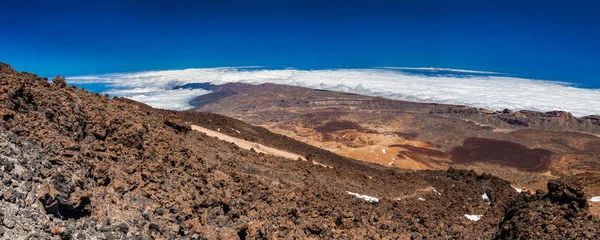 Panoramic landscape from Teide — Stock Photo, Image