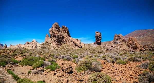 Beroemde rotsformatie Roque Cinchado — Stockfoto