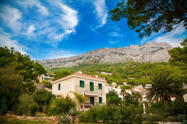 Brela köyün görünümü