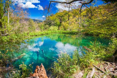 Plitvice masmavi Gölü