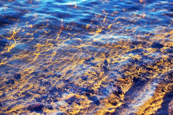 Oppervlakte stromend water — Stockfoto