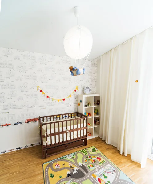 Interior Habitación Infantil Con Juguete —  Fotos de Stock