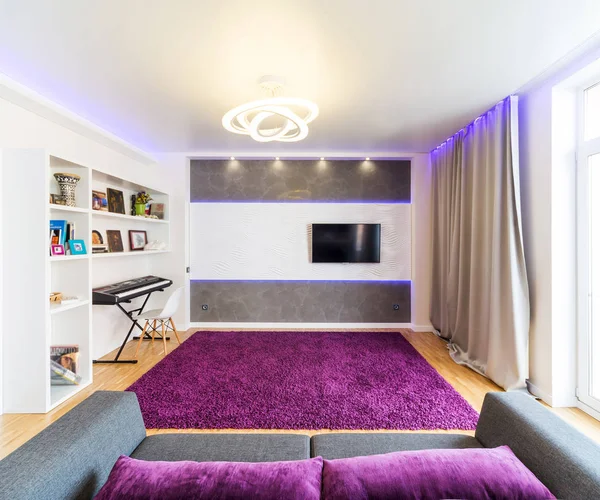 Interieur Modernes Wohnzimmer Zuhause Komfortabel — Stockfoto
