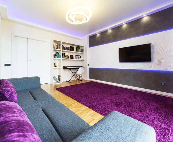 Interior Modern Living Room Home Comfortable — Stock Photo, Image