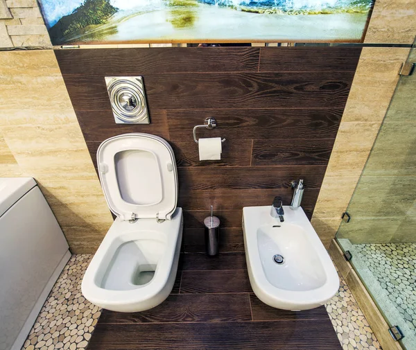 Interieur Eines Modernen Badezimmers — Stockfoto