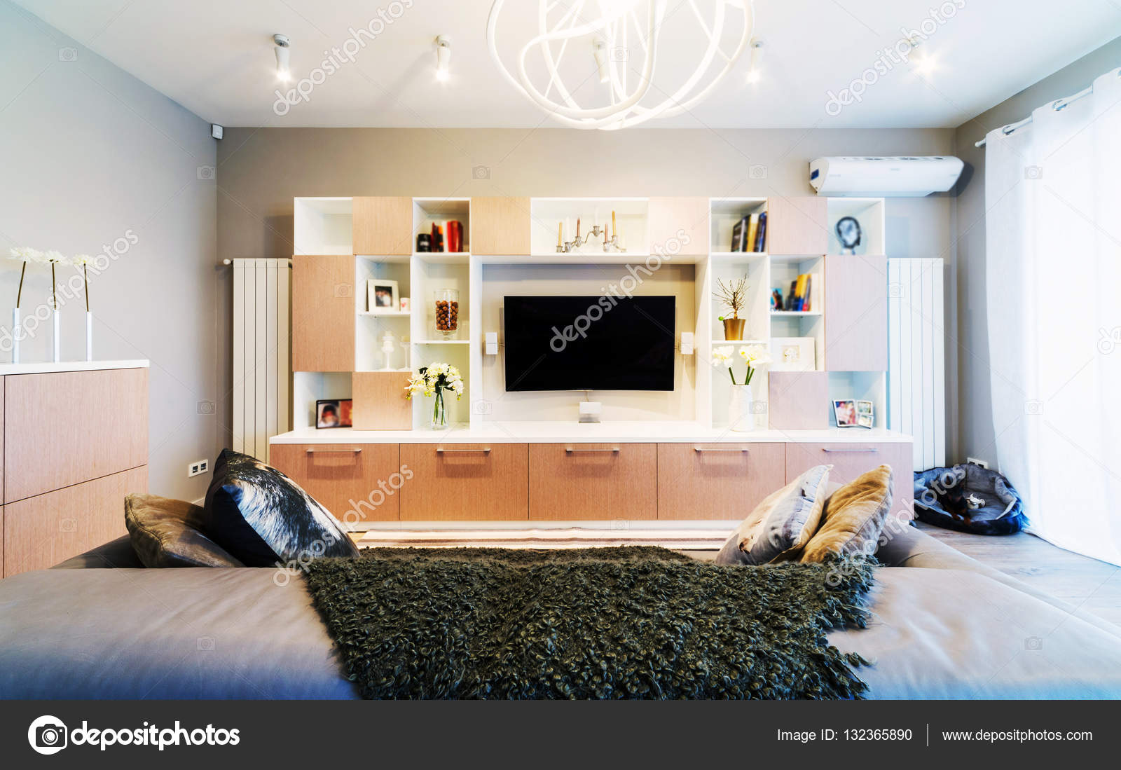 Interieur van moderne woonkamer u2014 stockfoto © baburkina #132365890
