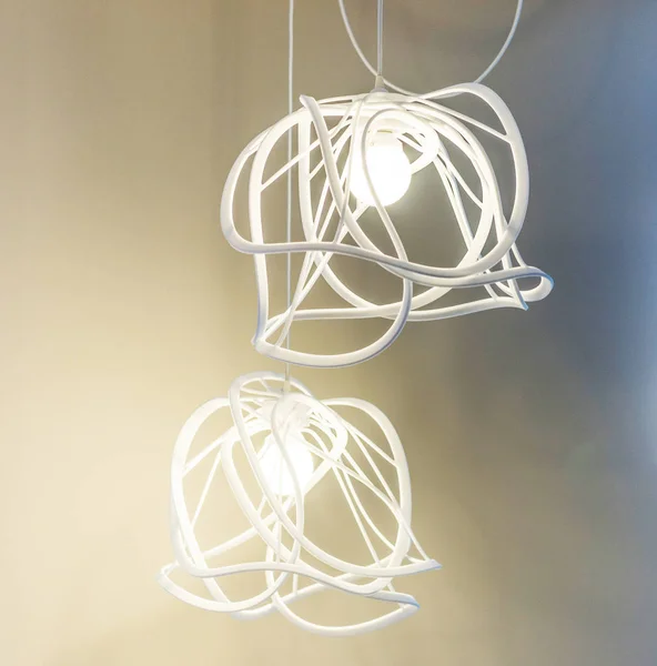 Lampes Lumineuses Design Plafond — Photo