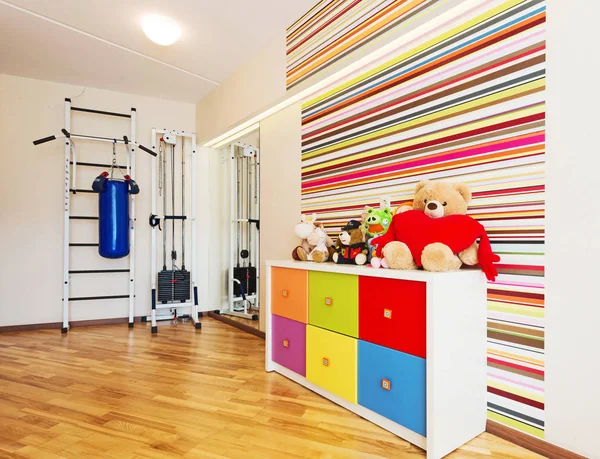 Camera per bambini colorata — Foto Stock
