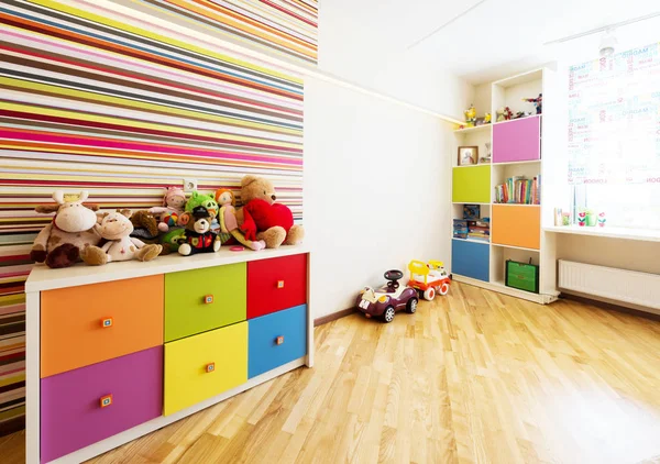 Chambre colorée pour enfants Photo De Stock