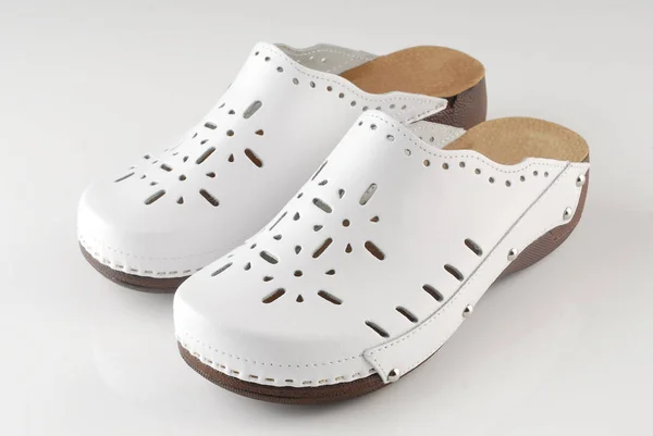 Modern clogs for women — Stock Photo, Image