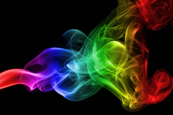 抽象的な煙の波 — ストック写真