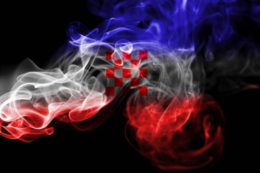 Hırvatistan milli duman bayrak