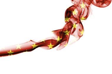 Çin Ulusal duman bayrak