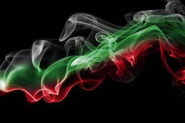 Macaristan Milli duman bayrak