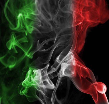 Italiy Ulusal duman bayrak