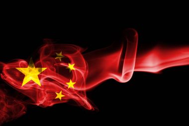 Çin Ulusal duman bayrak