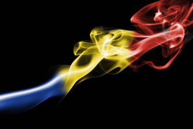 Romanya Ulusal duman bayrak