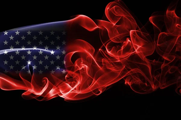 Amerika, usa, vlag rook — Stockfoto