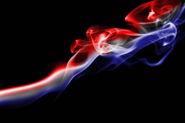 Hırvatistan milli duman bayrak