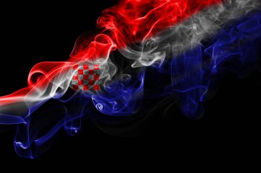 Hırvatistan milli duman bayrak