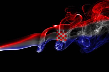 Hırvatistan milli duman bayrak