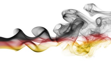 Almanya Ulusal duman bayrak