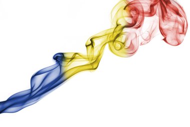 Romanya Ulusal duman bayrak