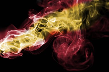 İspanya Ulusal duman bayrak