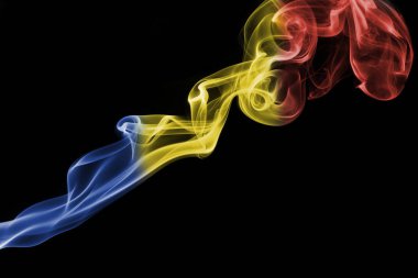 Romanya Ulusal duman bayrak